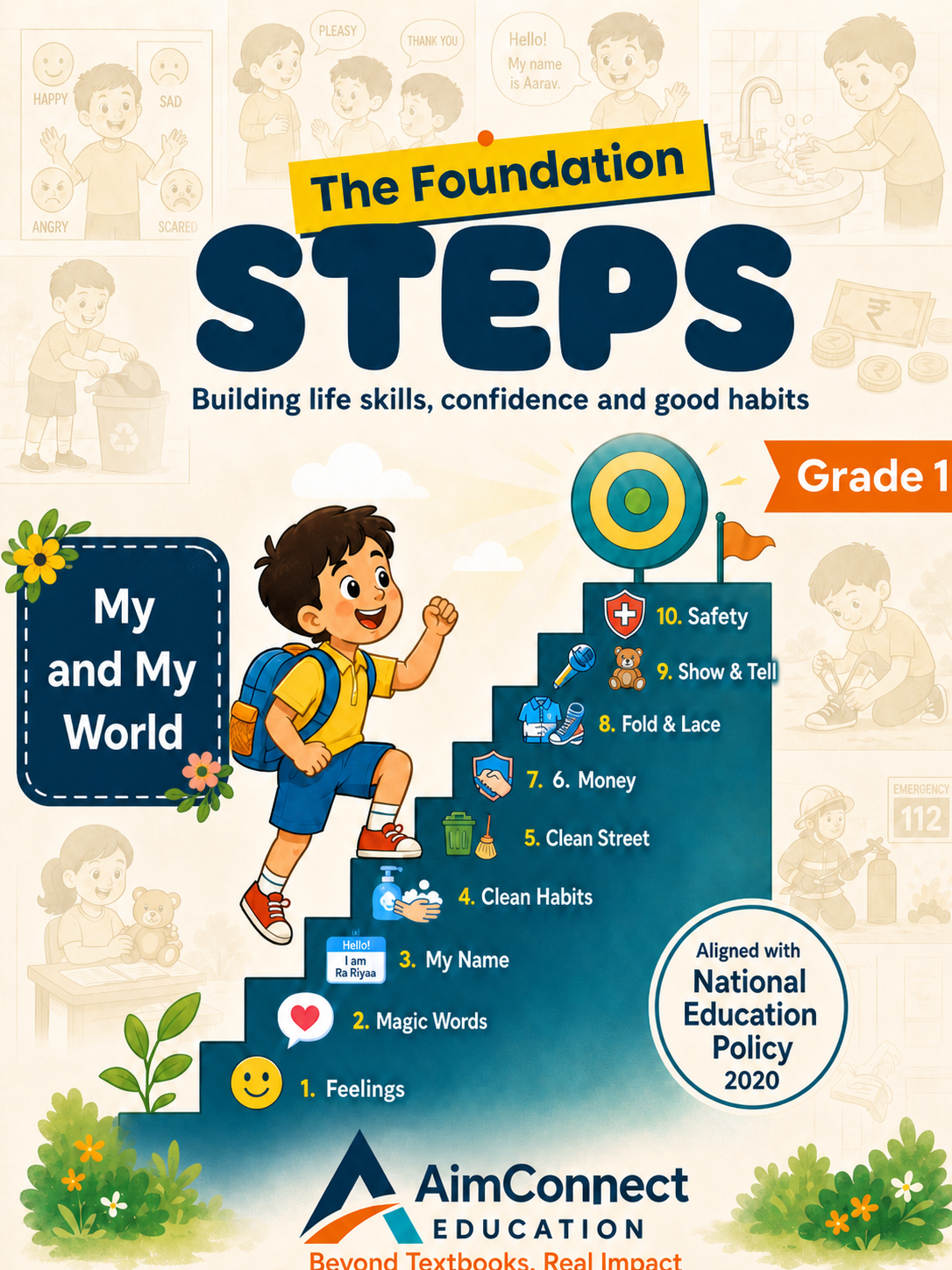 The Foundation Steps Grade 1 cover