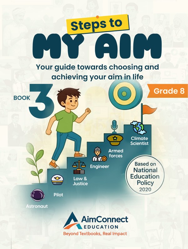 Steps to My Aim Grade 8 cover